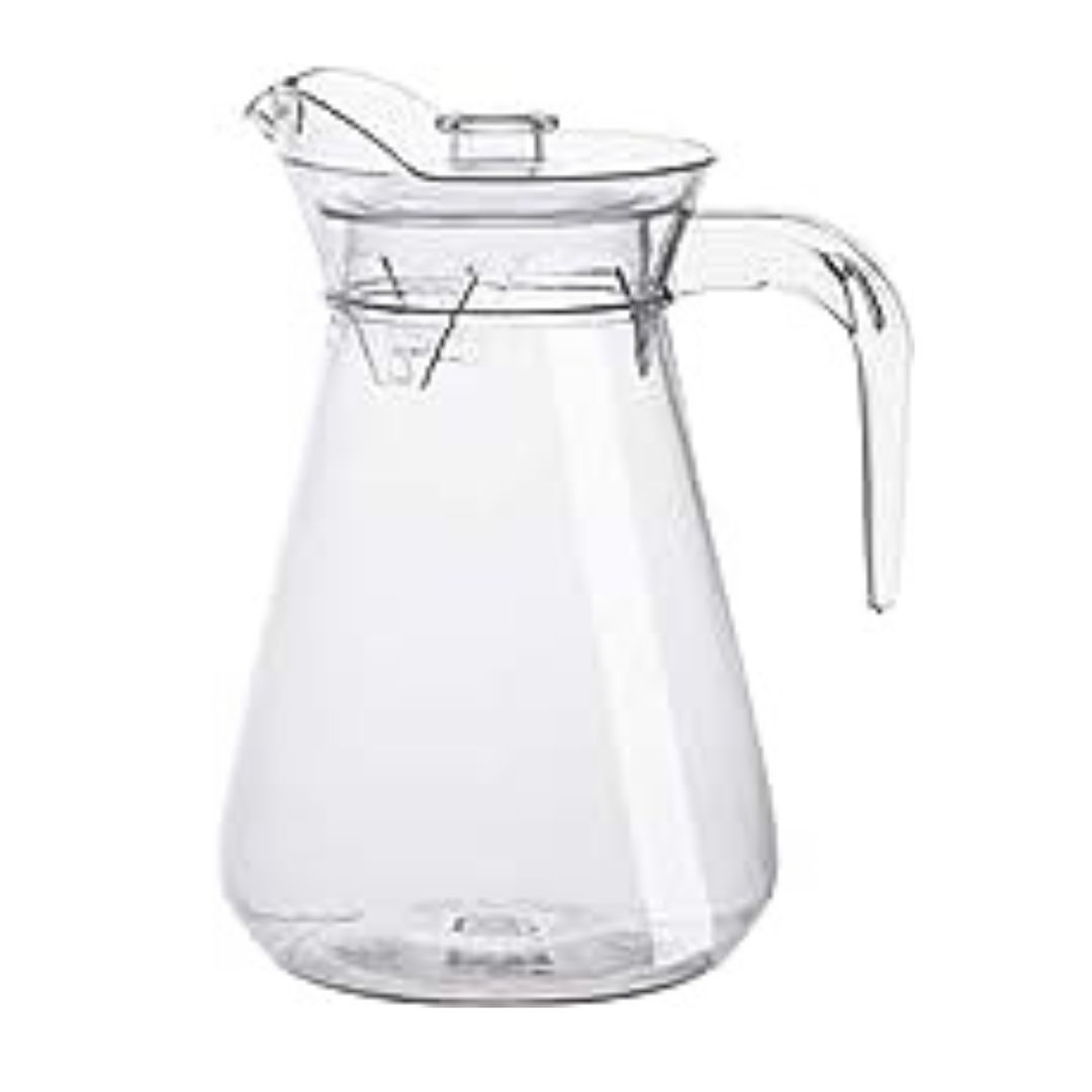 Glass water jug 1L