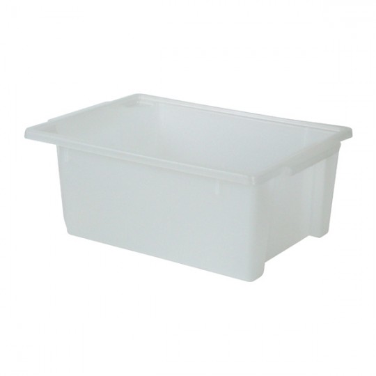 Plastic ice tub white 32L