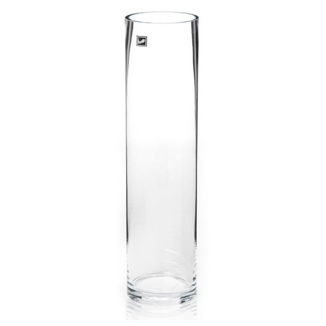 Cylinder vase 10cm d x 40cm h