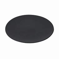 Black side plate 19cm