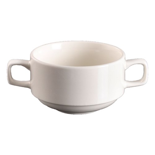 Double handled soup bowl