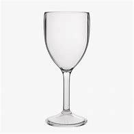 Poly carbonate white wine glass